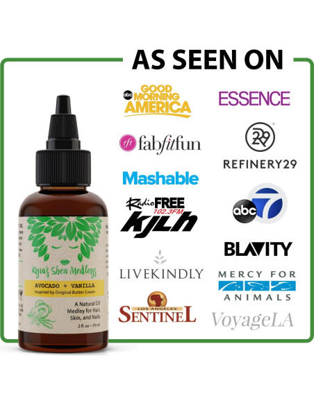 Aceite Multiuso Natural Kyra's Shea 60 ml - Aguacate y Vainilla