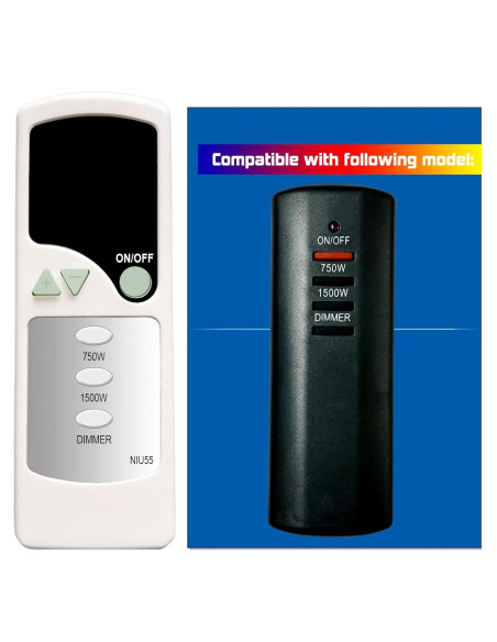 Control Remoto Reemplazo Chimenea Eléctrica Northwest EF451S