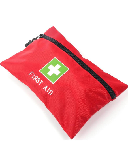 Bolsa de Primeros Auxilios Vacía Jipemtra 15x11cm Roja