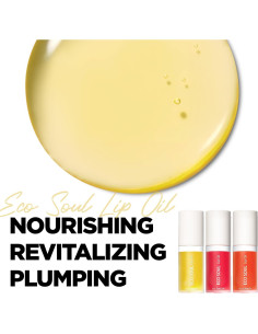 Aceite Labial Voluminizador The Saem Eco Soul 01 Miel 6.23ml 2