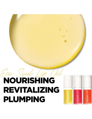 Aceite Labial Voluminizador The Saem Eco Soul 01 Miel 6.23ml