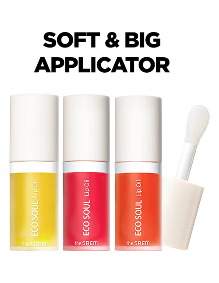 Aceite Labial Voluminizador The Saem Eco Soul 01 Miel 6.23ml