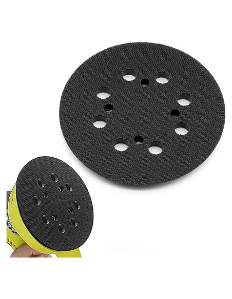Almohadilla de Lijado 5" Taokyid 8 Agujeros para Lijadoras