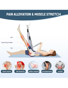 Estirador de Isquiotibiales PressLoo Mejorado 2.0 para Rodilla 2
