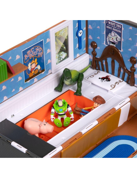 Juego de Vehículo Toy Story Disney - Camión Eggman Movers 11 Piezas