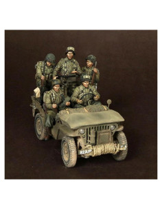 Kit de Miniatura Cuerpo de Paracaidistas FCBEL 1:35