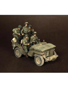 Kit de Miniatura Cuerpo de Paracaidistas FCBEL 1:35 2