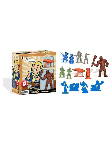 Figuras Coleccionables Toynk Fallout Nanoforce Vol. 4 - 12 Piezas