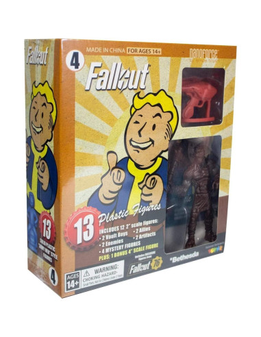 Figuras Coleccionables Toynk Fallout Nanoforce Vol. 4 - 12 Piezas