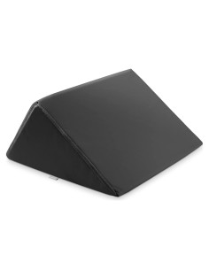 Cojín de Masaje Triangular XL Saloniture - 48.3 x 50.8 cm - Negro