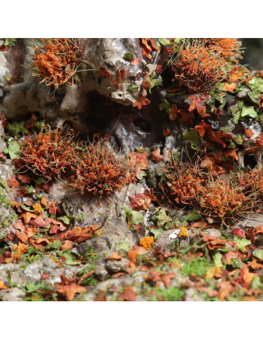 Conjunto de 32 Piezas de Diorama Ylutex - Flores Amarillo Marchito 8mm