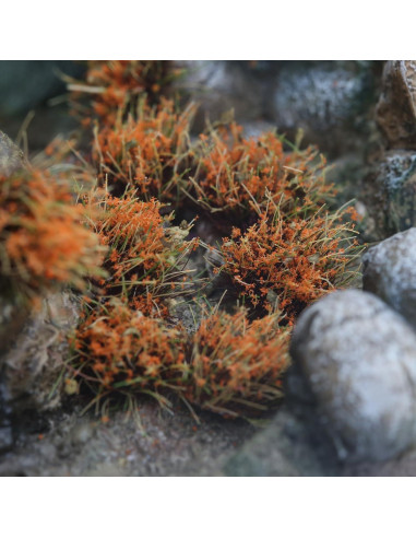 Conjunto de 32 Piezas de Diorama Ylutex - Flores Amarillo Marchito 8mm