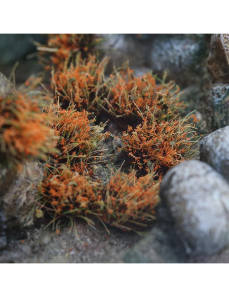 Conjunto de 32 Piezas de Diorama Ylutex - Flores Amarillo Marchito 8mm