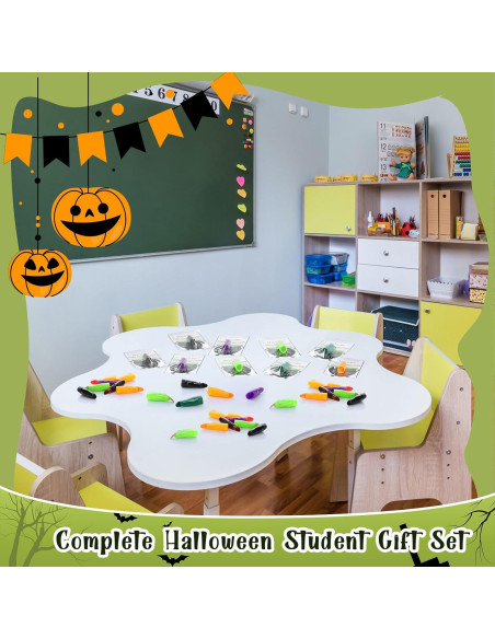 60 Dedos de Bruja Halloween Vertintong + Tarjetas y Bolsas