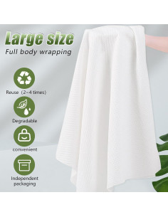 Toallas Desechables Grandes rngwaper 139.7x69.8cm 10 Piezas 2