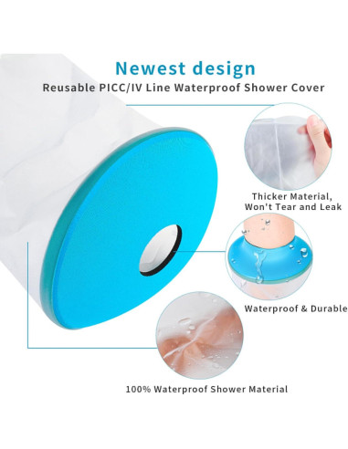 Cubierta Impermeable para Yeso de Pierna SUPERNIGHT 58cm