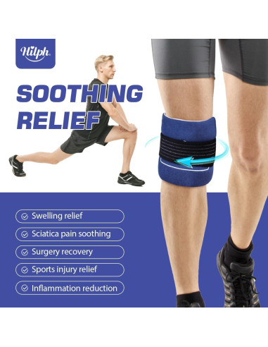 Paquete de Hielo Reutilizable Hilph - 6 Gel Frío y Caliente