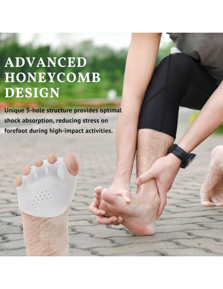 Separadores de Dedos de Gel PGYUD - Corrector de Juanetes 2 Pcs