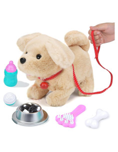 Juguete de Peluche Interactivo Fegalop Golden Retriever 280g