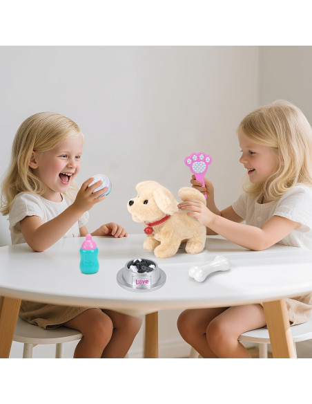 Juguete de Peluche Interactivo Fegalop Golden Retriever 280g