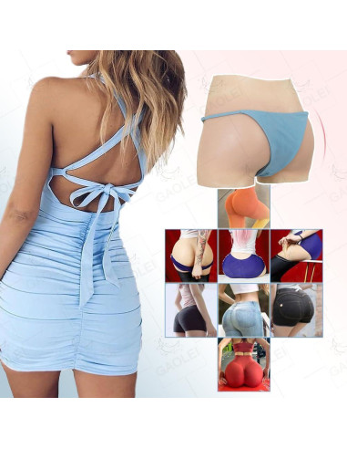 Pantalones de realce de cadera de silicona Genérico marrón