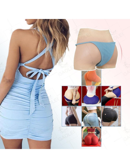 Pantalones de realce de cadera de silicona Genérico marrón