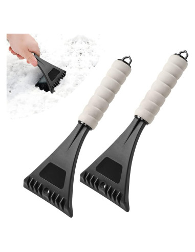 Paleta de Nieve 8sanlione - 2 Piezas, Mango de Espuma, 27x11cm