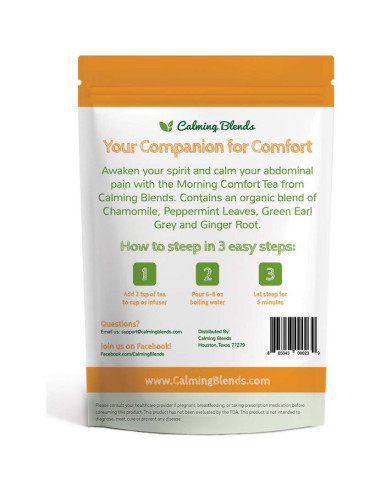 Té Orgánico Calmante Mezclas Calmantes 113g - Sin Cafeína