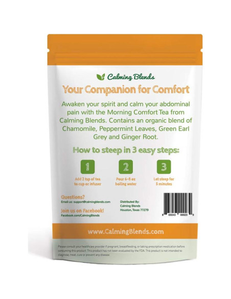 Té Orgánico Calmante Mezclas Calmantes 113g - Sin Cafeína