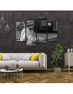 Póster en Lienzo IGOONE 4 Piezas Decoración Moderna 121x81cm 2