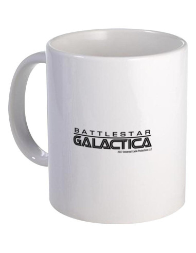 Taza de Café Frak Blanca 11oz SYFY Battlestar Galactica