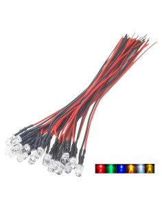 Luces LED Parpadeantes 12V Vrabocry 30 Piezas 6 Colores