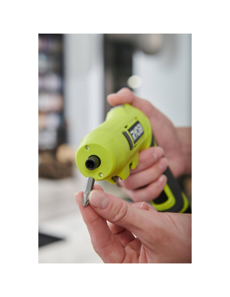 Destornillador Pivote Inalámbrico Ryobi RSDP4-120G 4V