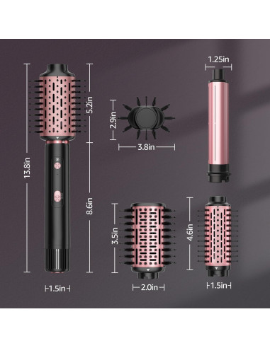 Secador de Pelo SKIMI 1300W Motor Sin Escobillas 5 en 1