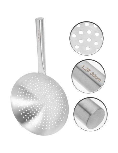 Cernidor Redondo de Acero Inoxidable Cabilock 30cm