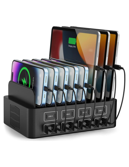 Estación de Carga Rápida 150W RUANSZZ 16 Puertos USB-C