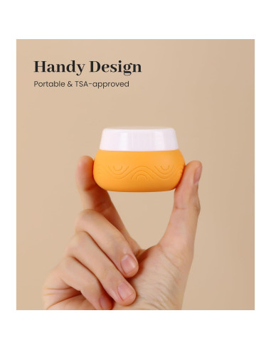 Contenedores de Viaje Aveniee 30ml Silicona Sin BPA - 4 Piezas