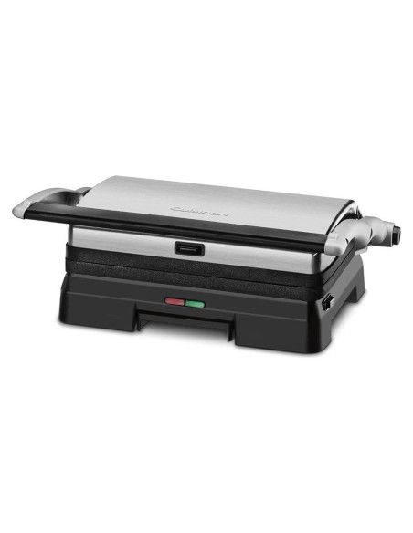 Parrilla y Prensa de Panini Cuisinart GR-11FR Negra 220V
