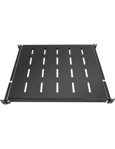 Estante Deslizante 1U Tedgetal para Rack 19" Ajustable 35.56-55.88 cm 2