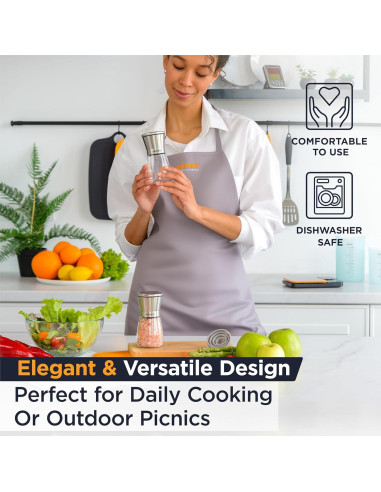 Conjunto Molinillos de Sal y Pimienta Deiss PRO 180ml