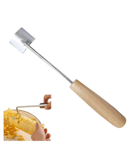 Pelador de Mazorcas de Maíz KAMOJI Acero Inoxidable 24.5cm