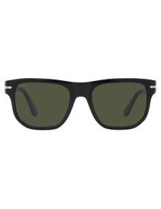 Gafas de Sol Cuadradas Persol PO3306S Negro Verde 55mm