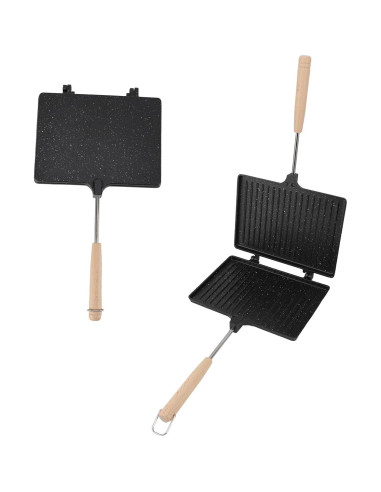 Hacedor de Sándwiches de Mano Zerodis Antiadherente 23x17cm