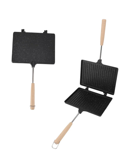 Hacedor de Sándwiches de Mano Zerodis Antiadherente 23x17cm