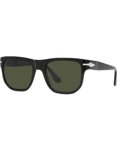 Gafas de Sol Cuadradas Persol PO3306S Negro Verde 55mm 2