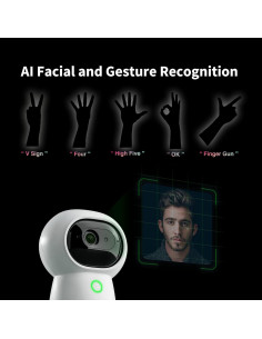 Cámara de Seguridad Aqara G3 Plus 2K con Sensor de Temperatura 2