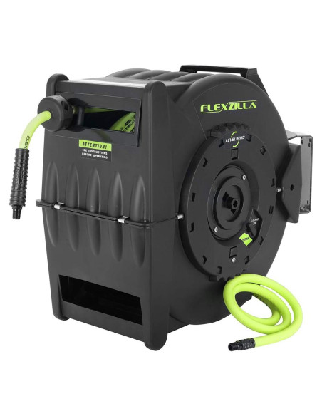 Carrete Retráctil de Manguera de Aire Flexzilla 3/8" x 22.86 m