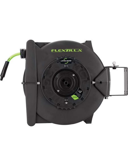 Carrete Retráctil de Manguera de Aire Flexzilla 3/8" x 22.86 m
