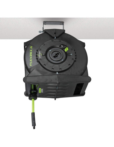 Carrete Retráctil de Manguera de Aire Flexzilla 3/8" x 22.86 m