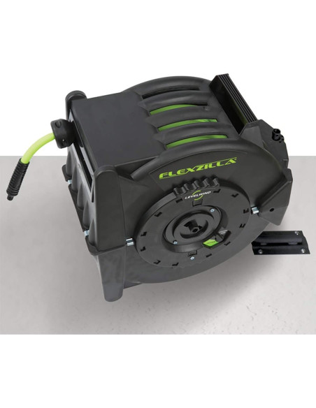 Carrete Retráctil de Manguera de Aire Flexzilla 3/8" x 22.86 m